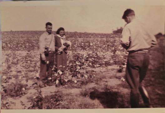 Photo of Lewis and Gertrude Margeson on trip to Spartanburg, SC